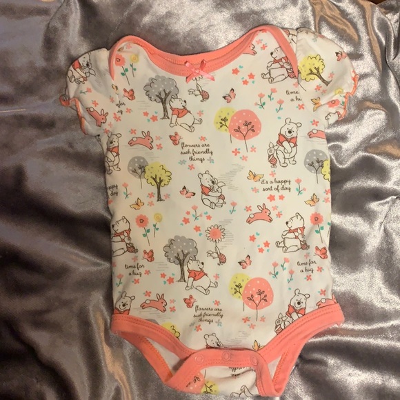 Disney Winnie the Pooh 6-9 month girl onsie - Picture 1 of 5
